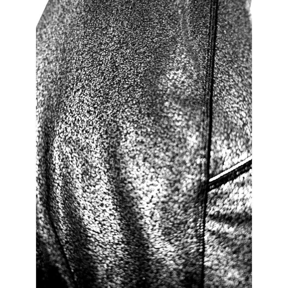 Lululemon Speed Up Tight 28 Foil Black Silver Metallic Leggings Size 4 Sparkle - Picture 7 of 7